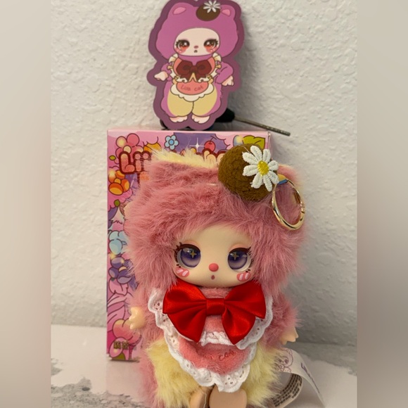 LIIlA’S CHEF KITCHEN Hazel Cream Puff Pink Yellow Plush Confirmed Blind Box NWT - Picture 3 of 6